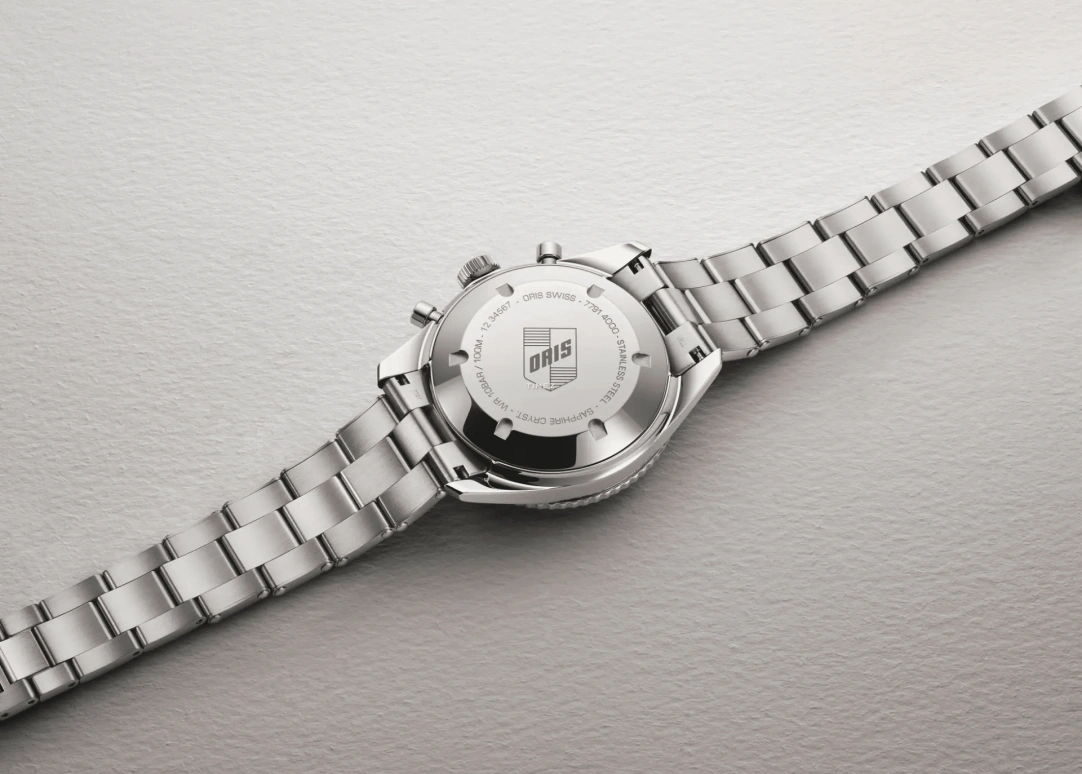 Oris,Divers 40mm,40mm,Stainless Steel,Dual,Grey,Dark Green,Automatic,Chronograph,62hours,01 771 7791 4051,01 771 7791 4051-07 8 20 18