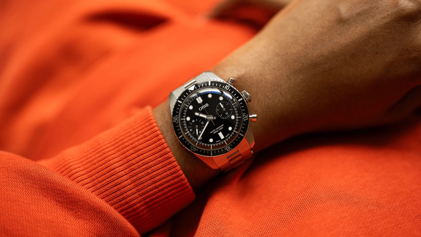 Oris,Divers 65 40mm,40mm,Stainless Steel,Black,Automatic,Chronograph,Sapphire,Crystal Glass,01 771 7791 4054,01 771 7791 4054-07 8 20 18