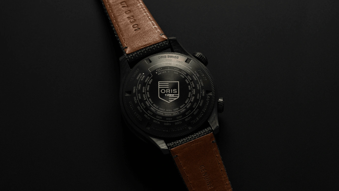 Oris,ProPilot 47mm,47mm,Carbon,Titanium,Black,Automatic,Chronograph,Day,01 793 7775 8764,01 793 7775 8764-Set