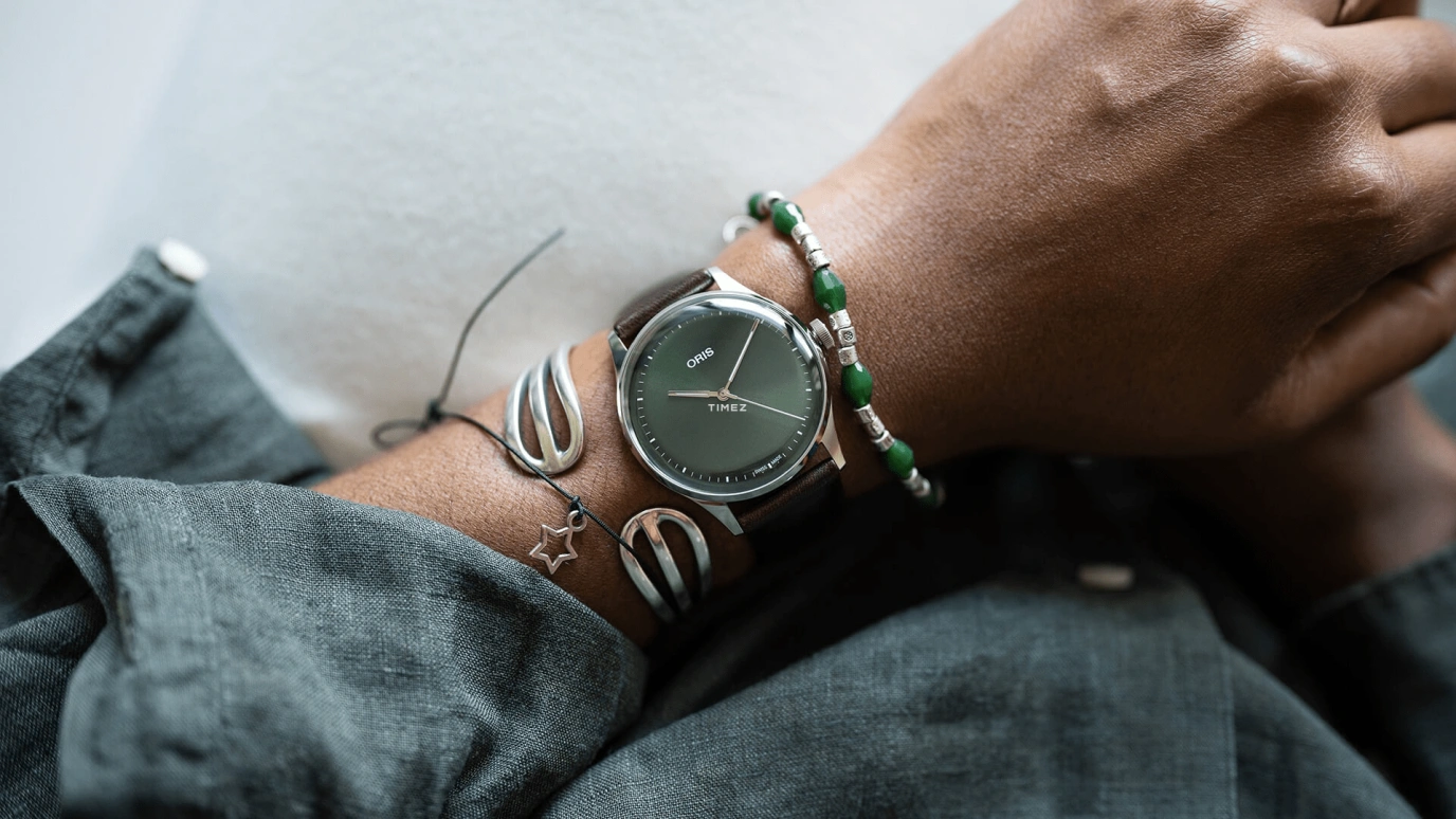 Oris,Artelier 38mm,38mm,Stainless Steel,Green,Automatic,38hours,In-house Caliber,01 733 7762 4057,01 733 7762 4057-07 5 20 70FC