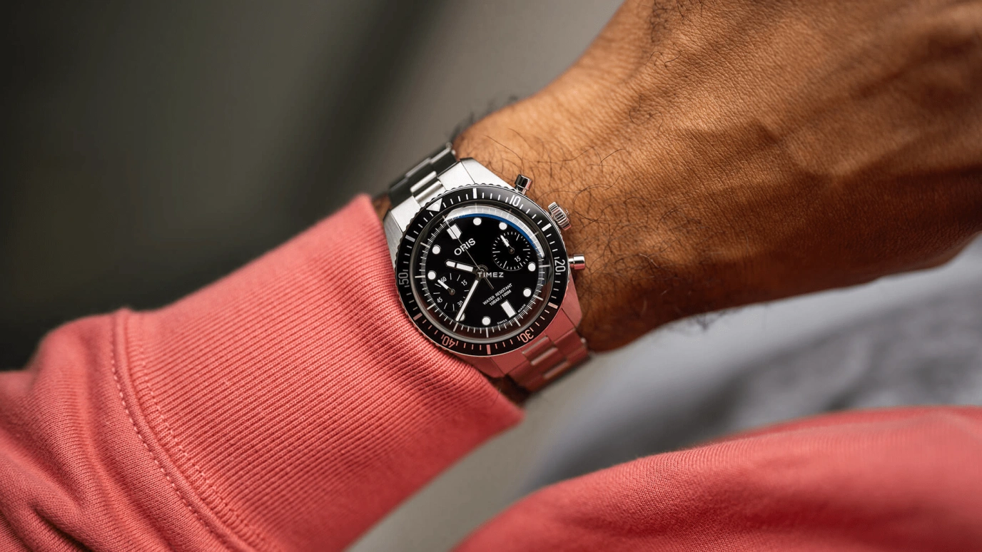 Oris,Divers 65 40mm,40mm,Stainless Steel,Black,Automatic,Chronograph,Sapphire,Crystal Glass,01 771 7791 4054,01 771 7791 4054-07 8 20 18