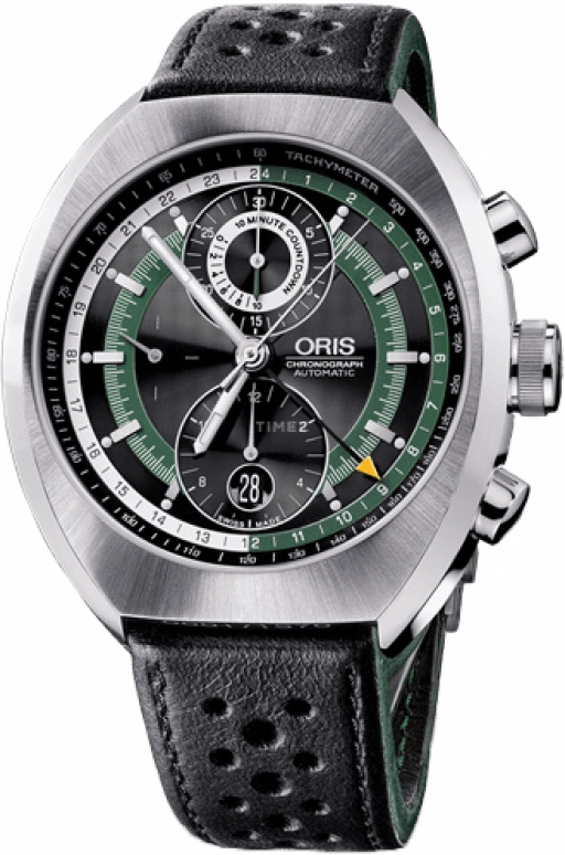 Oris,Chronoris 42.50mm,42.50mm,Stainless Steel,Black,Automatic,Chronograph,Day,Dule Time,Day / Night Indication,42hours,In-house Caliber,01 677 7619 4154,01 677 7619 4154-SET