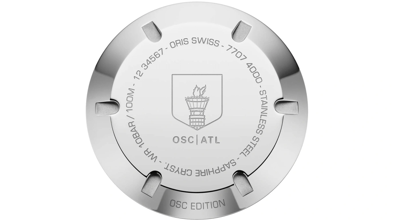 Oris,Divers 40mm,40mm,Stainless Steel,White,Automatic,38hours,In-house Caliber,01 733 7707 4051 OSC,01 733 7707 4051 OSC-ATL-Set