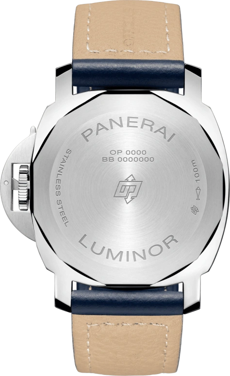 Panerai,Luminor 44mm,44mm,Stainless Steel,Blue,Handwound,72hours,In-house Caliber,PAM01085