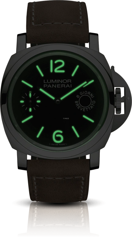 Panerai,Luminor 44mm,44mm,Stainless Steel,Black,Handwound,192hours,In-house Caliber,PAM00590