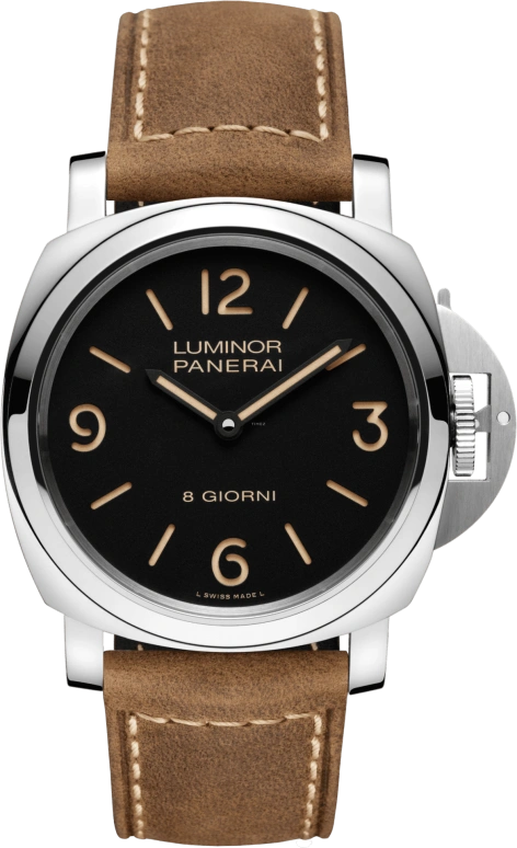 Panerai,Luminor 44mm,44mm,Stainless Steel,Black,Handwound,192hours,In-house Caliber,PAM00914