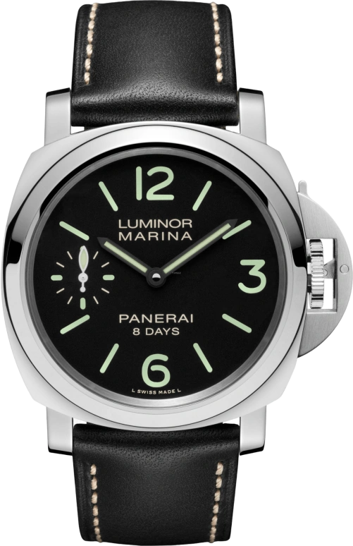 Panerai,Luminor 44mm,44mm,Stainless Steel,Black,Handwound,192hours,In-house Caliber,PAM00510