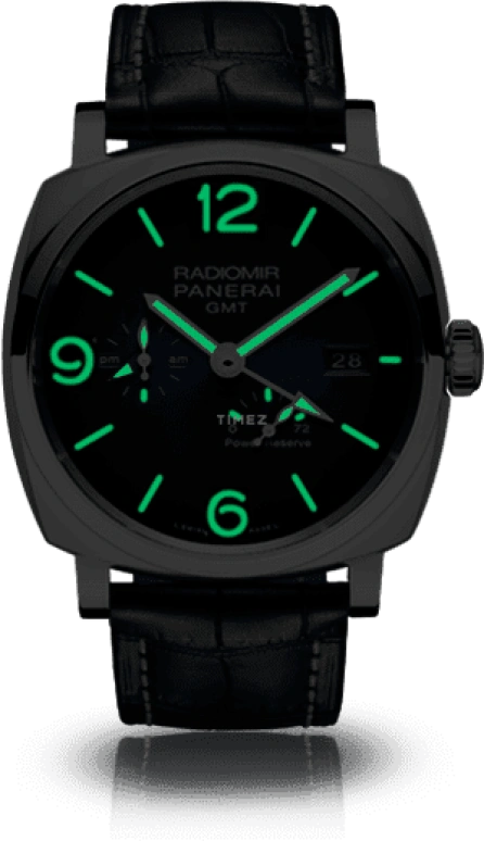 Panerai,Radiomir 1940 45mm,45mm,Stainless Steel,Blue,Automatic,Day,Power Reserve Indicator,Day / Night Indication,PAM00946
