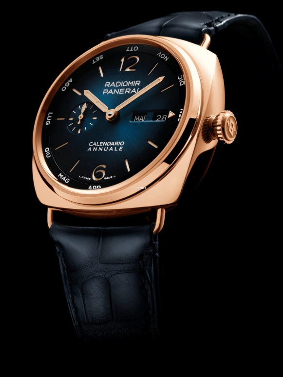 Panerai,Radiomir 45mm,45mm,Goldtech,Blue,Automatic,Month,Date,Day,PAM01363