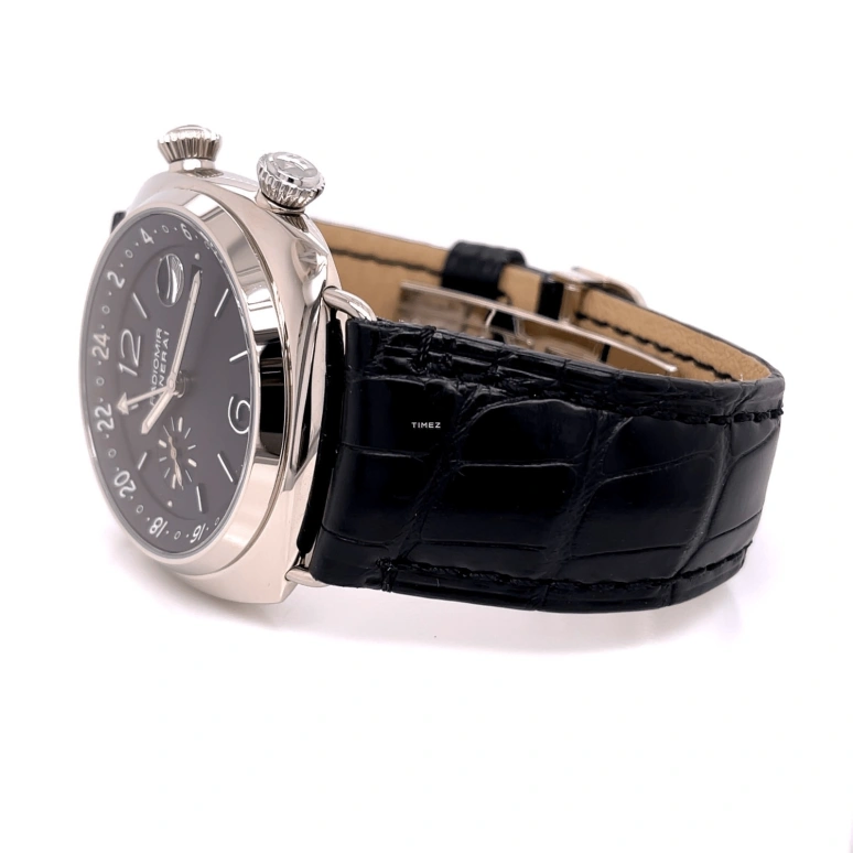Panerai,Radiomir 42mm,42mm,White Gold,Black,Automatic,Day,Dule Time,PAM00185