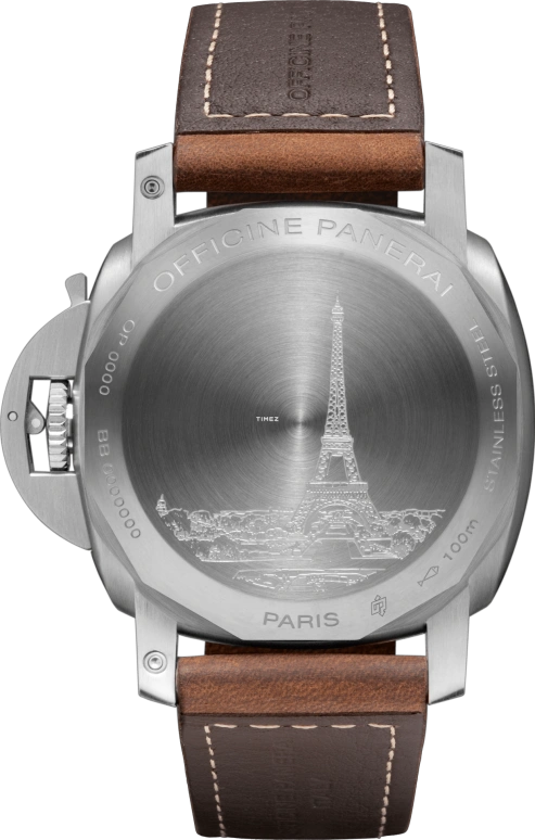 Panerai,Luminor 1950 44mm,44mm,Stainless Steel,Black,Automatic,Day,Power Reserve Indicator,Dule Time,Day / Night Indication,240hours,In-house Caliber,PAM00404
