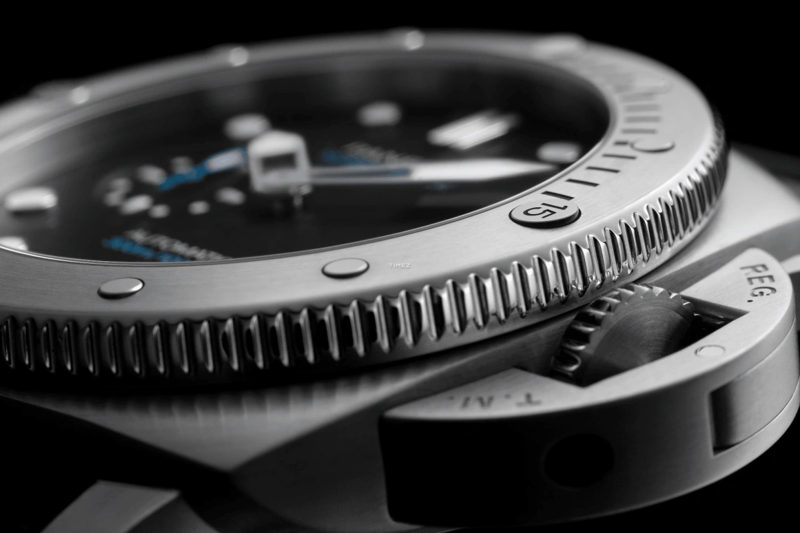 Panerai,Submersible 44mm,44mm,Stainless Steel,Black,Automatic,Day,72hours,PAM01596