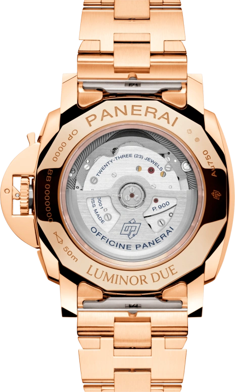 Panerai,Luminor Due 42mm,42mm,Goldtech,White,Automatic,Day,72hours,PAM01494