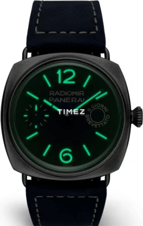 Panerai,Radiomir 45mm,45mm,eSteel™,Gradient,Luminous,Blue,Handwound,192hours,In-house Caliber,PAM01348