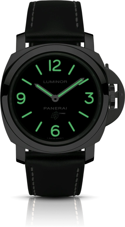 Panerai,Luminor 44mm,44mm,Stainless Steel,Black,Handwound,56hours,In-house Caliber,PAM00634