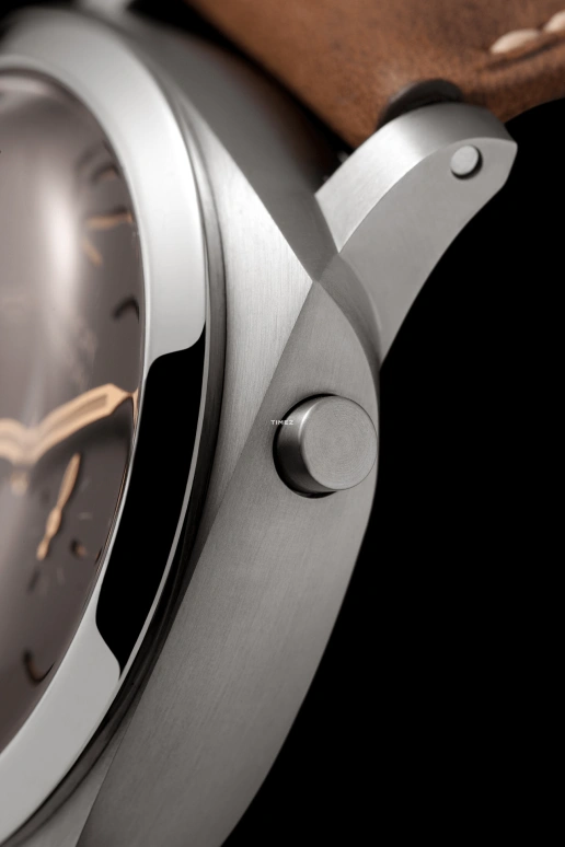 Panerai,Luminor 1950 47mm,47mm,Titanium,Brown,Handwound,Chronograph,Monopoussoir,Power Reserve Indicator,PAM00579