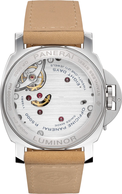 Panerai,Luminor 44mm,44mm,Stainless Steel,Black,Handwound,192hours,In-house Caliber,PAM01655