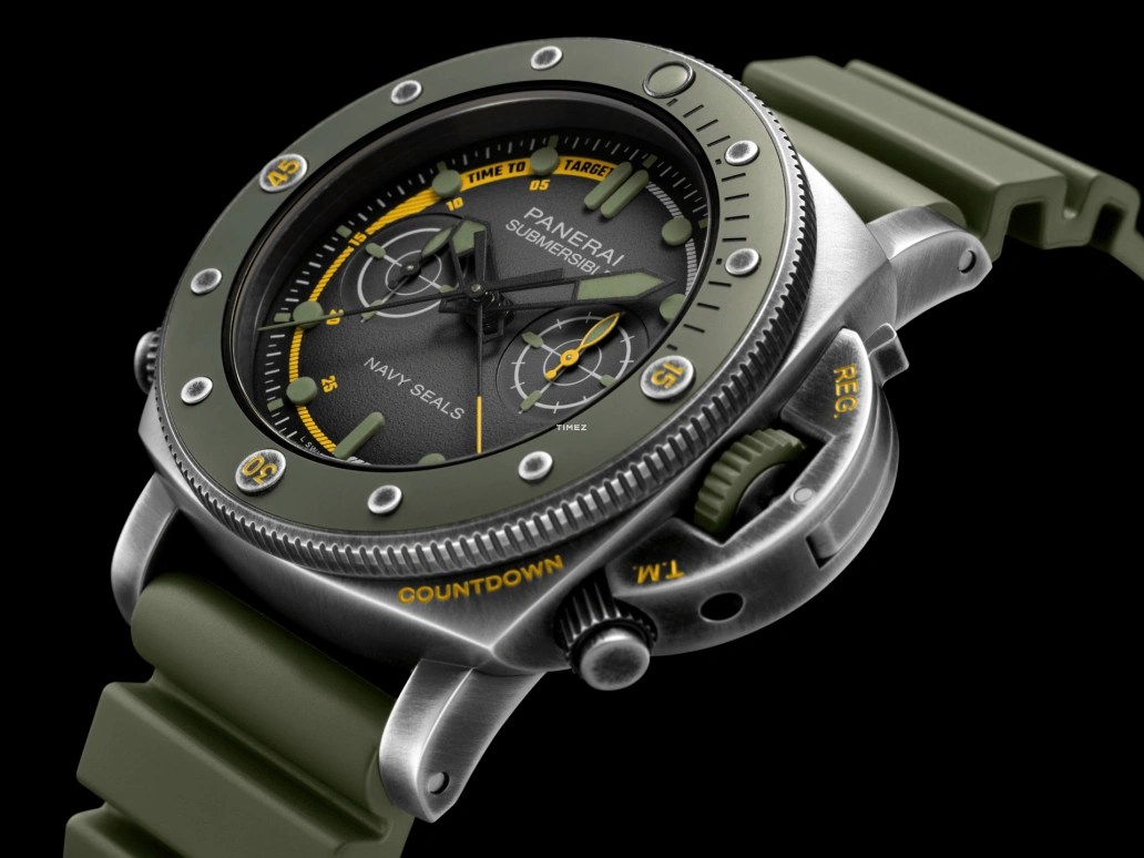 Panerai,Luminor 47mm,47mm,Stainless Steel,Black,Automatic,Chronograph,72hours,PAM01402