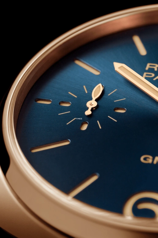 Panerai,Radiomir 47mm,47mm,Red Gold,Blue,Handwound,Day,Power Reserve Indicator,Dule Time,PAM00598