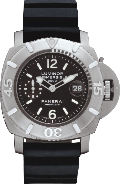 Panerai,Submersible 47mm,47mm,Titanium,Stainless Steel,Black,Automatic,Date,42hours,PAM00194