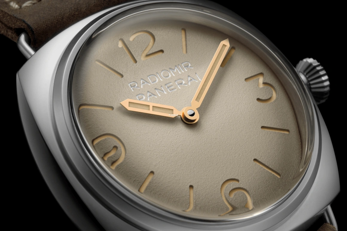 Panerai,Radiomir 45mm,45mm,Stainless Steel,Luminous,Cream,Handwound,72hours,In-house Caliber,PAM01350