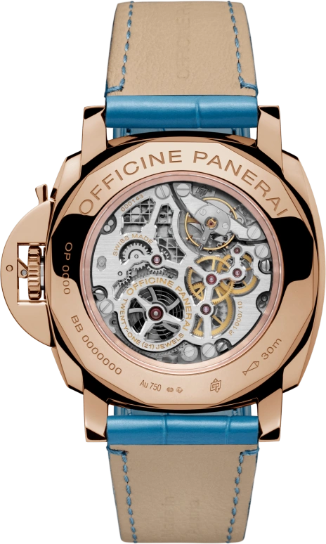 Panerai,Luminor Due 42mm,42mm,Rose Gold,White,Handwound,72hours,In-house Caliber,PAM00741