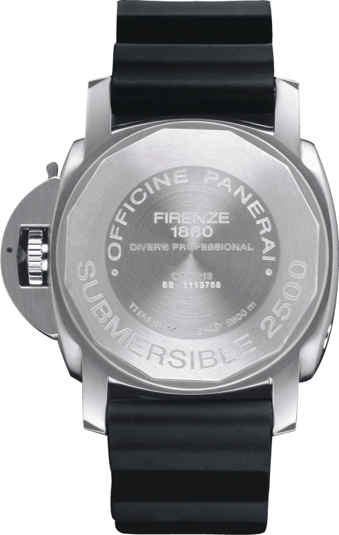 Panerai,Submersible 47mm,47mm,Titanium,Stainless Steel,Black,Automatic,Date,42hours,PAM00194
