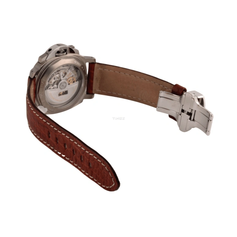Panerai,Luminor 40mm,40mm,Titanium,Black,Automatic,Chronograph,Day,PAM00074
