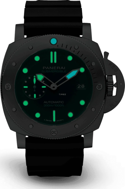 Panerai,Submersible 47mm,47mm,Titanium,BMG,Blue,Automatic,Date,72hours,PAM00692
