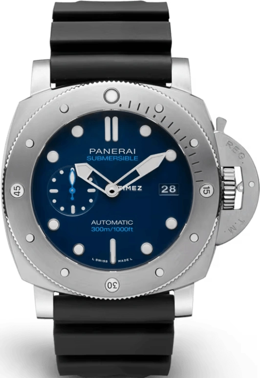 Panerai,Submersible 47mm,47mm,BMG,Blue,Automatic,Day,72hours,PAM02692