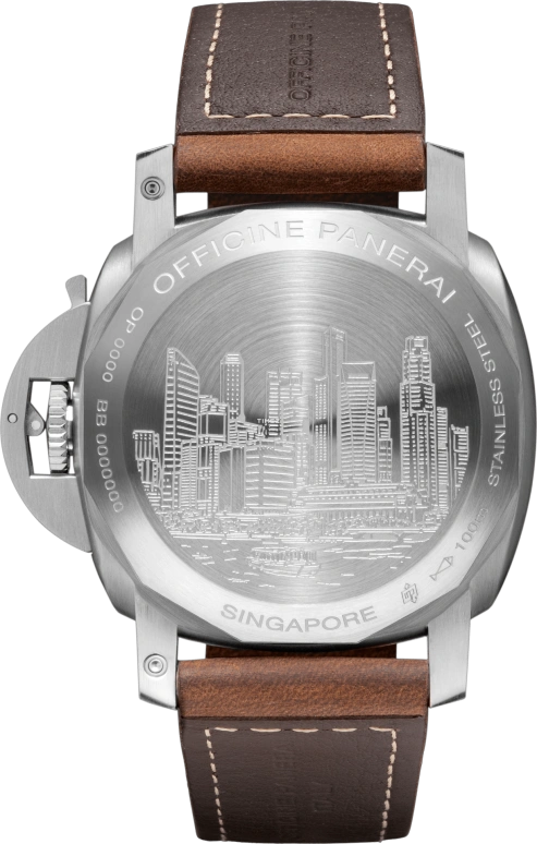 Panerai,Luminor 1950 44mm,44mm,Stainless Steel,Black,Automatic,Day,Power Reserve Indicator,Dule Time,Day / Night Indication,240hours,In-house Caliber,PAM00433