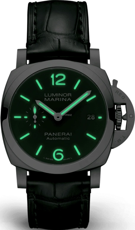 Panerai,Luminor 40mm,40mm,Stainless Steel,Green,Automatic,Date,72hours,PAM01304