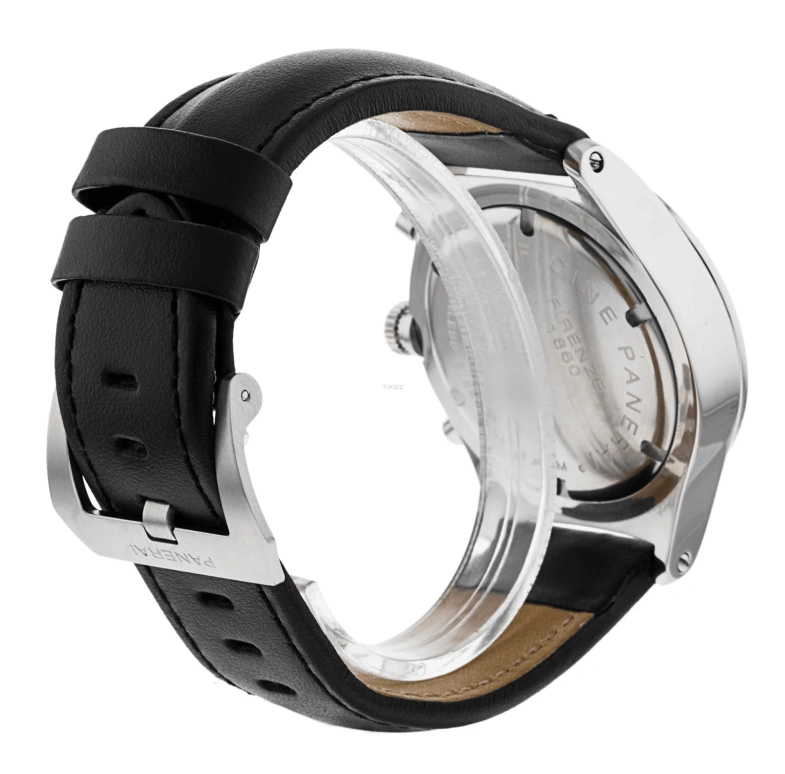 Panerai,Mare Nostrum 42mm,42mm,Stainless Steel,Black,Handwound,Chronograph,42hours,PAM00008