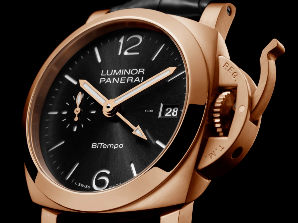 Panerai,Luminor 40mm,40mm,Goldtech,Black,Automatic,Day,72hours,PAM01641