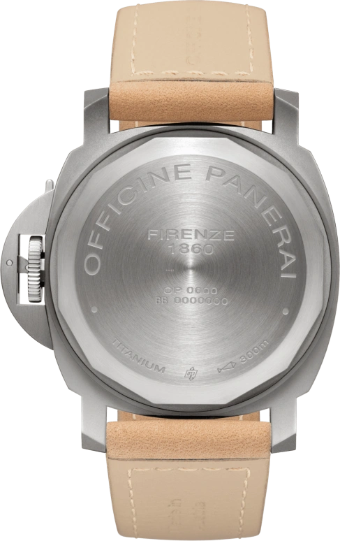 Panerai,Luminor 44mm,44mm,Titanium,Brown,Handwound,Power Reserve Indicator,192hours,PAM00797