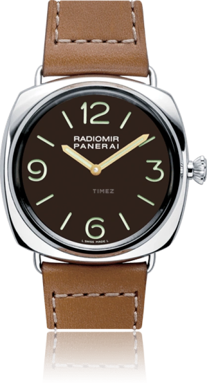 Panerai,Radiomir 47mm,47mm,Stainless Steel,Black,Handwound,56hours,In-house Caliber,PAM00232