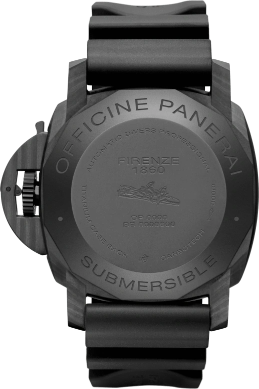 Panerai,Submersible 47mm,47mm,Titanium,Carbon,Black,Automatic,Day,72hours,PAM00616