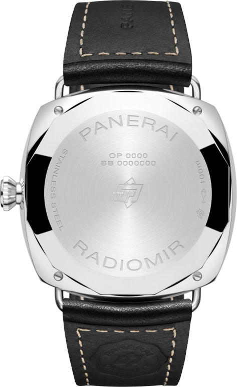 Panerai,Radiomir 45mm,45mm,Stainless Steel,Black,Handwound,72hours,In-house Caliber,PAM01382