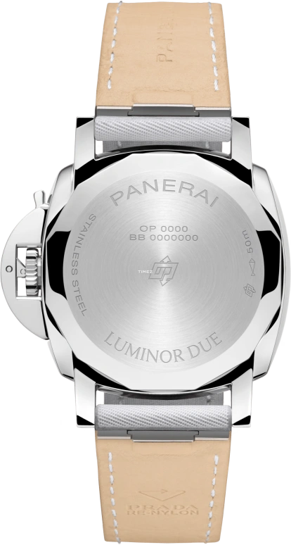 Panerai,Luminor 38mm,38mm,Stainless Steel,White,Automatic,Day,72hours,PAM01426