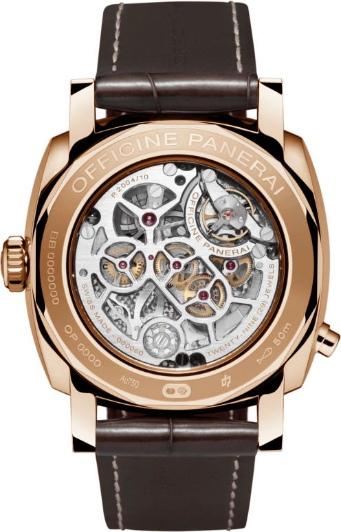 Panerai,Radiomir 1940 45mm,45mm,Red Gold,Brown,Handwound,Chronograph,Power Reserve Indicator,Dule Time,Day / Night Indication,192hours,In-house Caliber,PAM00502