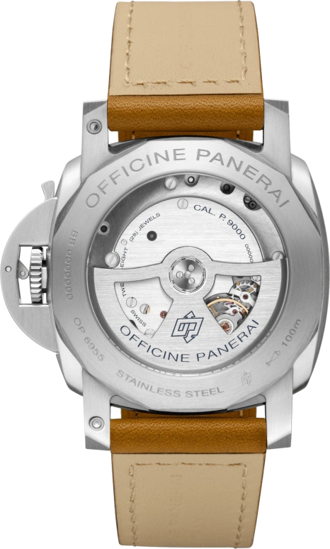 Panerai,Luminor 1950 44mm,44mm,Stainless Steel,Silver,Automatic,Day,72hours,PAM00858