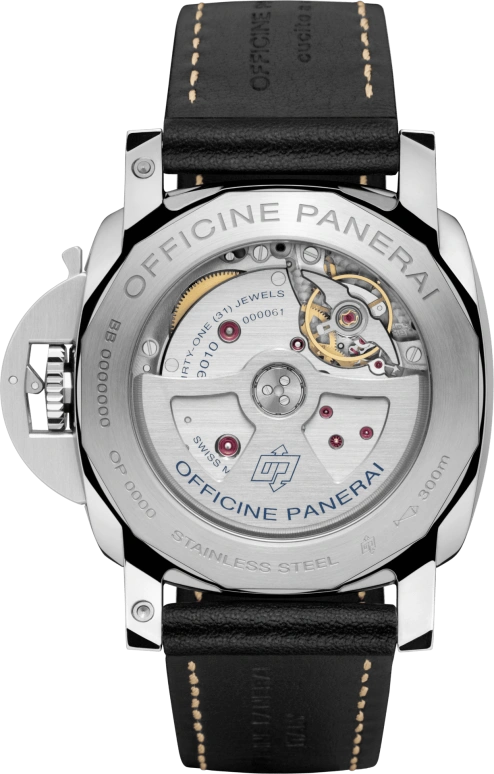 Panerai,Luminor 1950 44mm,44mm,Stainless Steel,Black,Automatic,Date,72hours,PAM01359