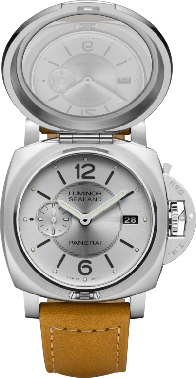 Panerai,Luminor 1950 44mm,44mm,Stainless Steel,Grey,Automatic,Day,72hours,PAM00852