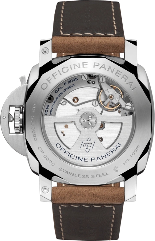 Panerai,Luminor 1950 44mm,44mm,Stainless Steel,Black,Automatic,Date,Power Reserve Indicator,PAM00533