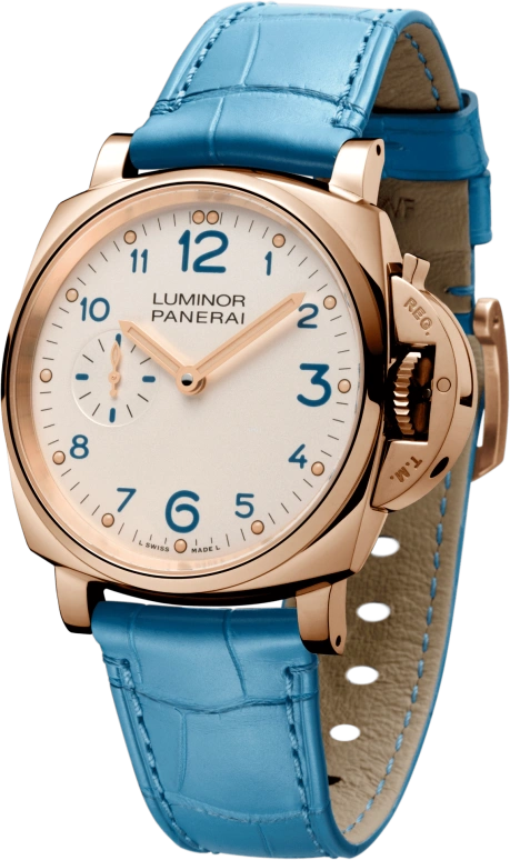 Panerai,Luminor Due 42mm,42mm,Rose Gold,White,Handwound,72hours,In-house Caliber,PAM00741