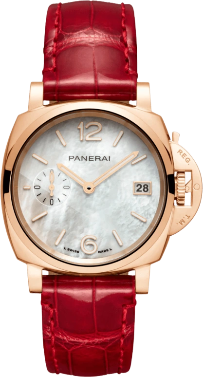 Panerai,Luminor Due 38mm,38mm,Goldtech,White,Automatic,Date,72hours,PAM01280