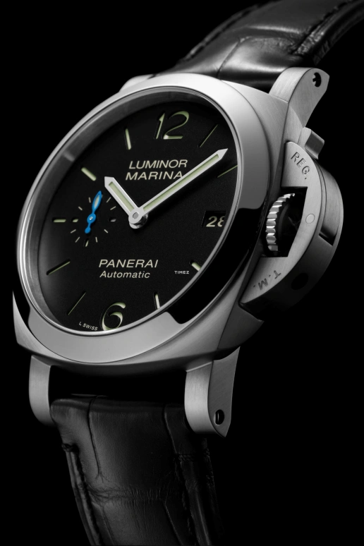 Panerai,Luminor 40mm,40mm,Stainless Steel,Stainless Steel,Black,Automatic,Day,72hours,PAM01372