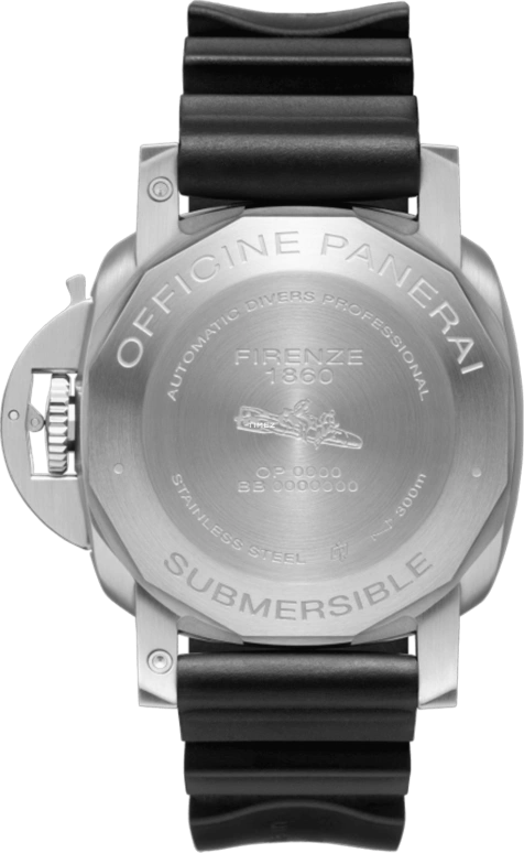 Panerai,Submersible 42mm,42mm,Stainless Steel,Black,Automatic,Day,240hours,PAM01683