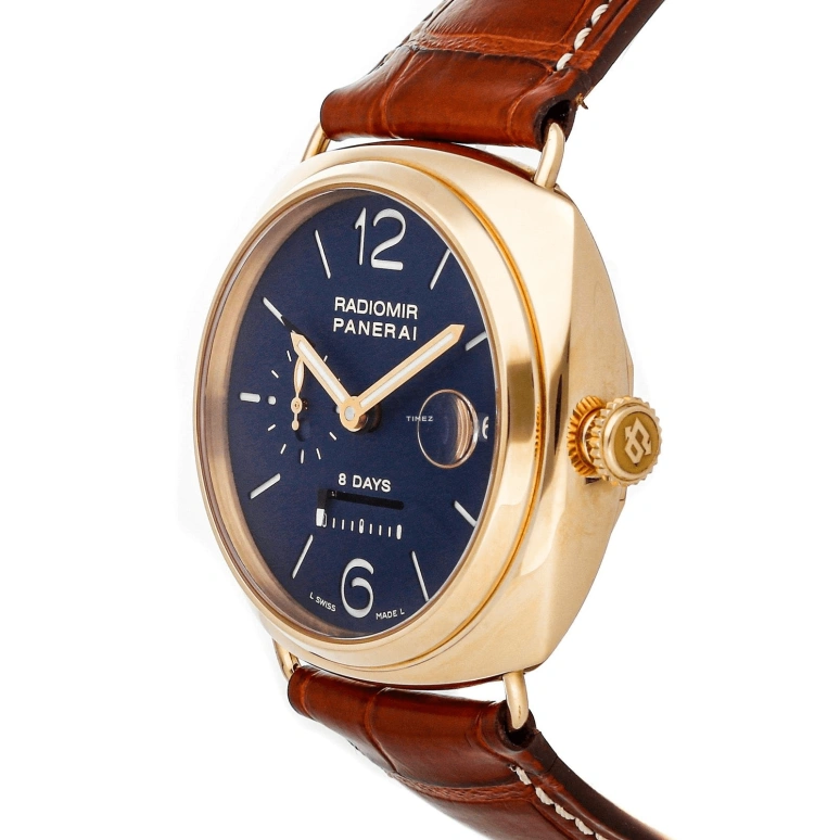 Panerai,Radiomir 45mm,45mm,Pink Gold,Blue,Automatic,Day,Power Reserve Indicator,Day / Night Indication,PAM00266