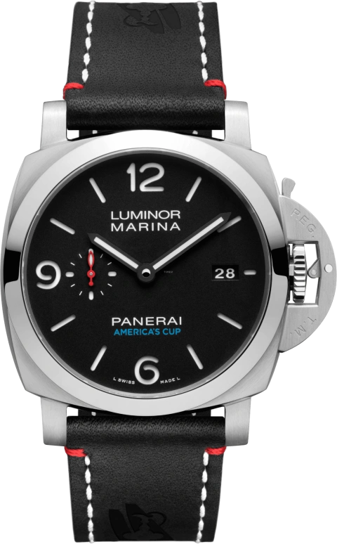 Panerai,Luminor 1950 44mm,44mm,Stainless Steel,Black,Automatic,Date,72hours,PAM00732